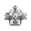 Blum 0mm Mounted Euro Screw Wing Baseplate for Cliptop Hinges 173L8100